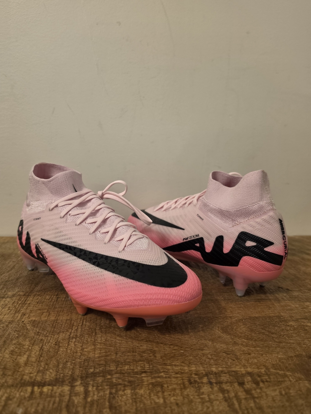 Nike Zoom Mercurial Superfly 9 Elite SG-Pro ACC Pink FD0246-601 Men Sz 10.5 NEW - Picture 4 of 13